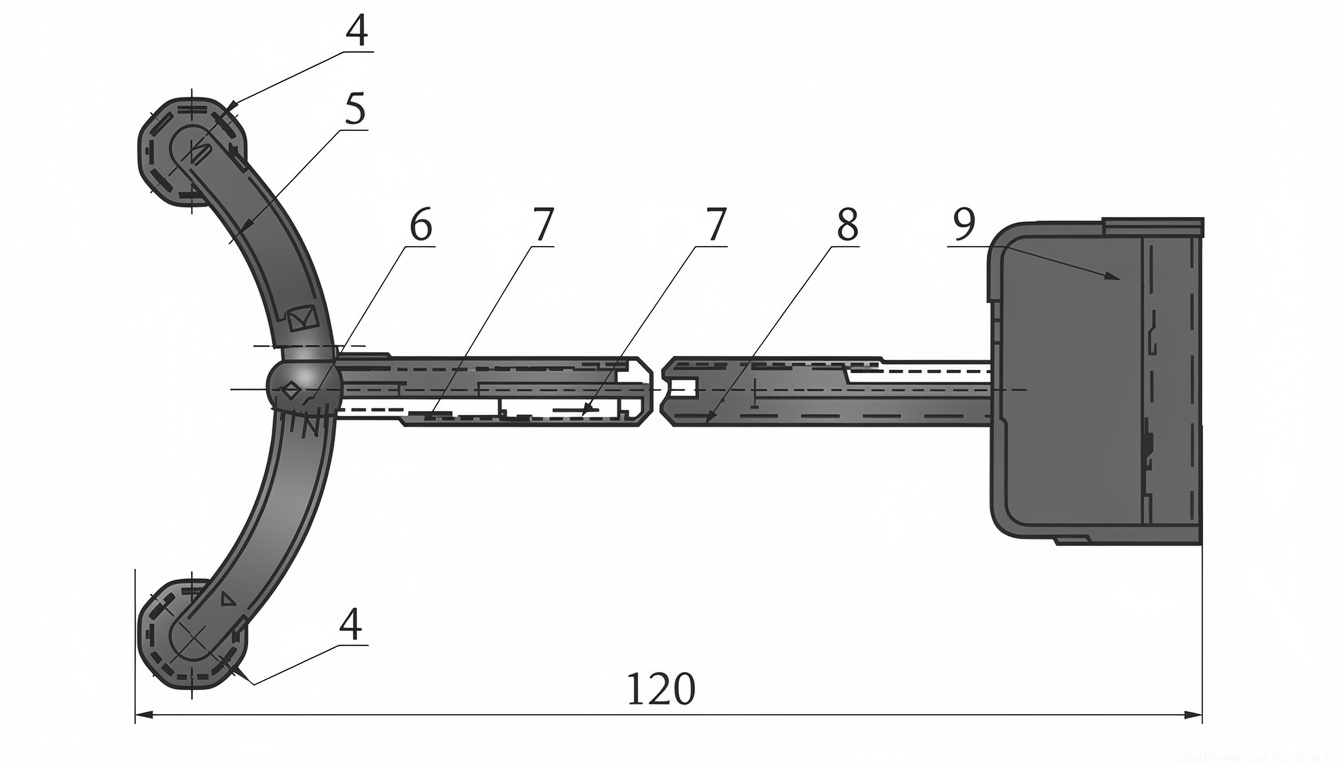 Рис. 11 — Схема раскатывания рулона приспособлением