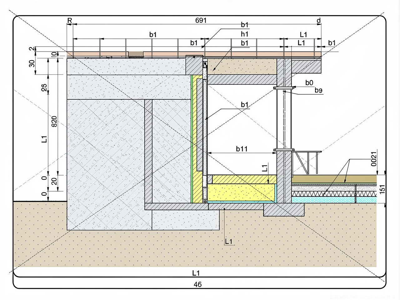 Рис. 15 — Последовательность установки водоприёмной воронки