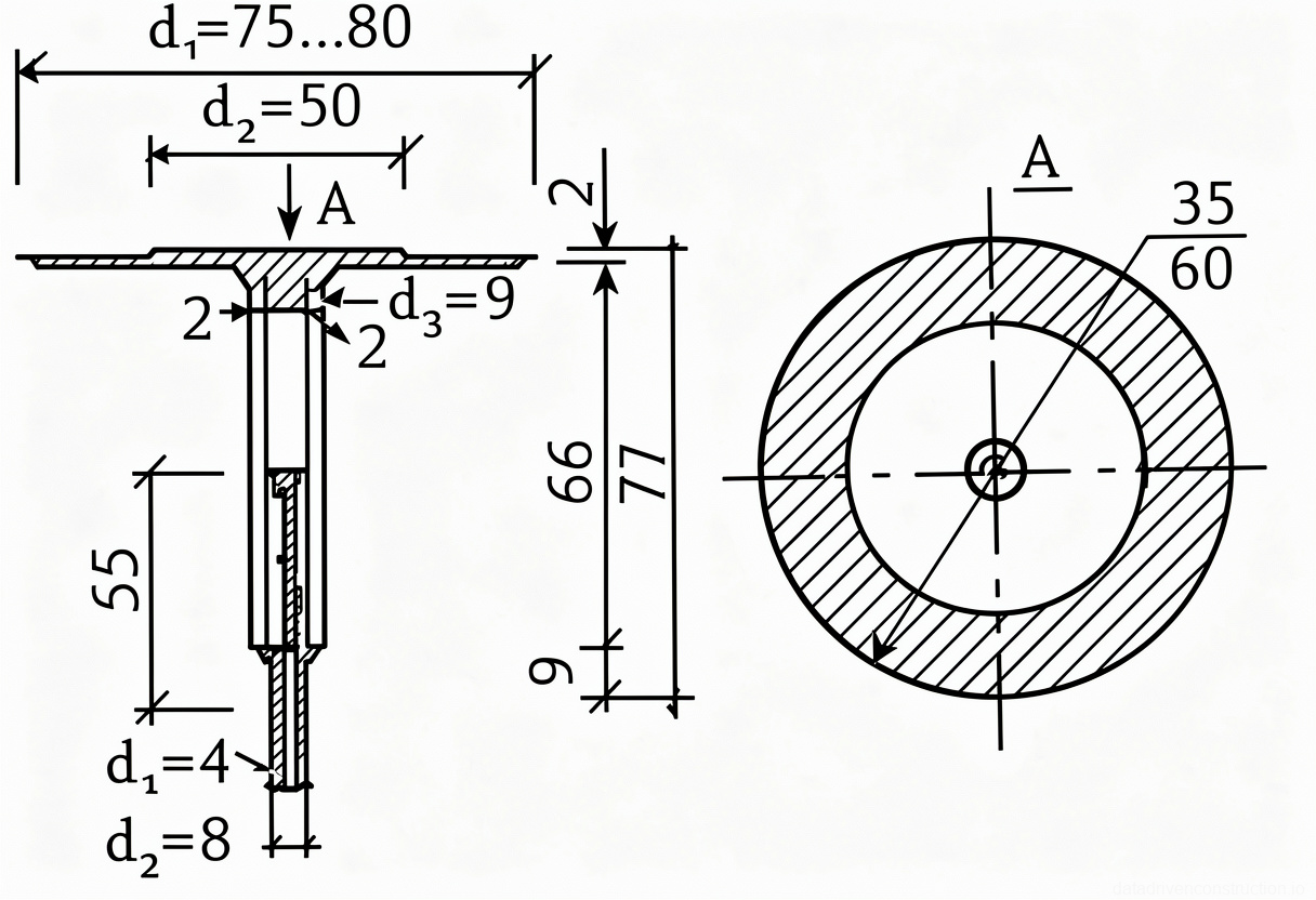 Рис. 4 — Схемы устройства совмещённого тёплого покрытия по металлическому профилированному настилу
